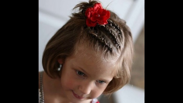 Короткие прически для девочек