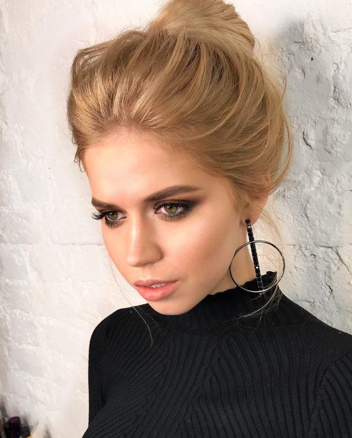 Начес на короткие волосы