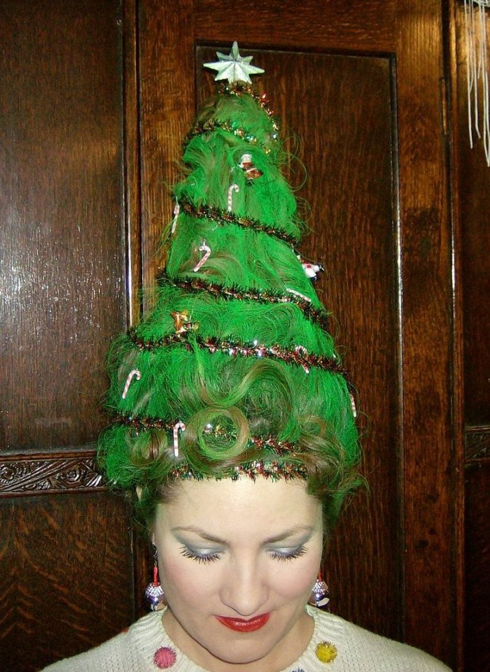 Прически на НГ для девочек