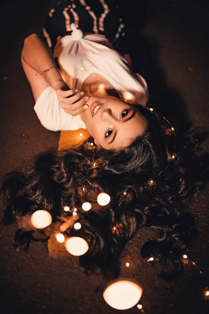 Фотосет с гирляндой