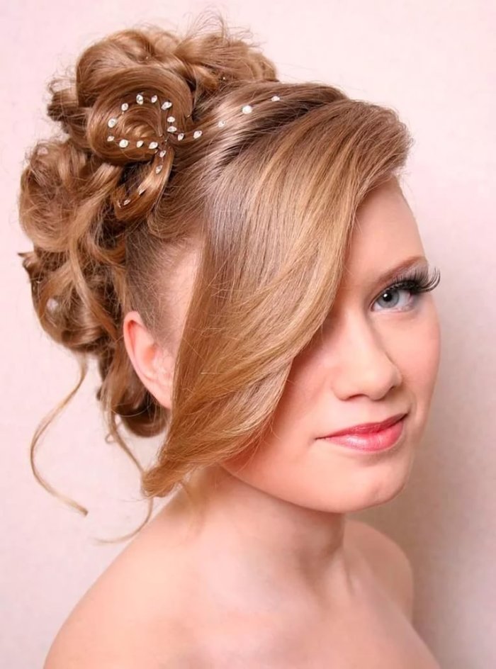 Модные Свадебные прически