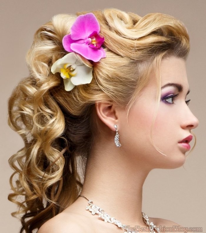 Причёски на средние волосы