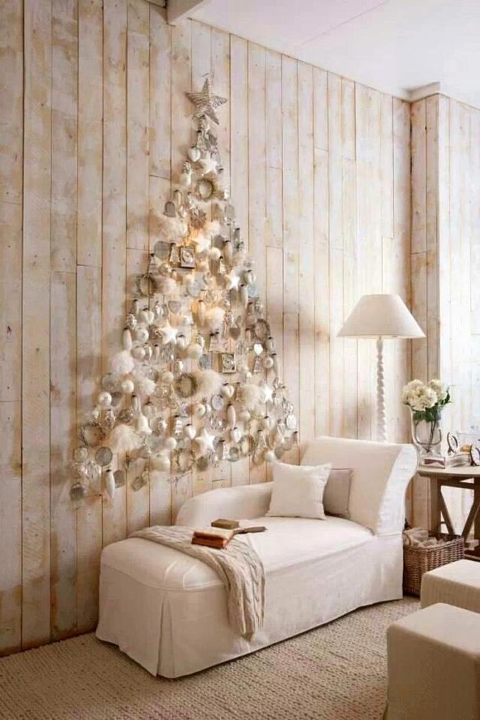 Новогодний декор гостиной