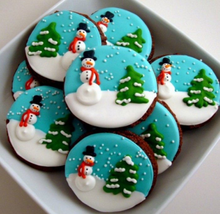 Новогодние имбирные пряники