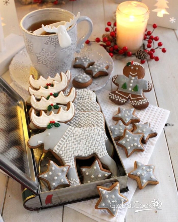 Торт новогоднее настроение