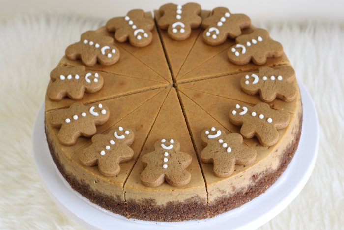 Новогодний торт с вишней