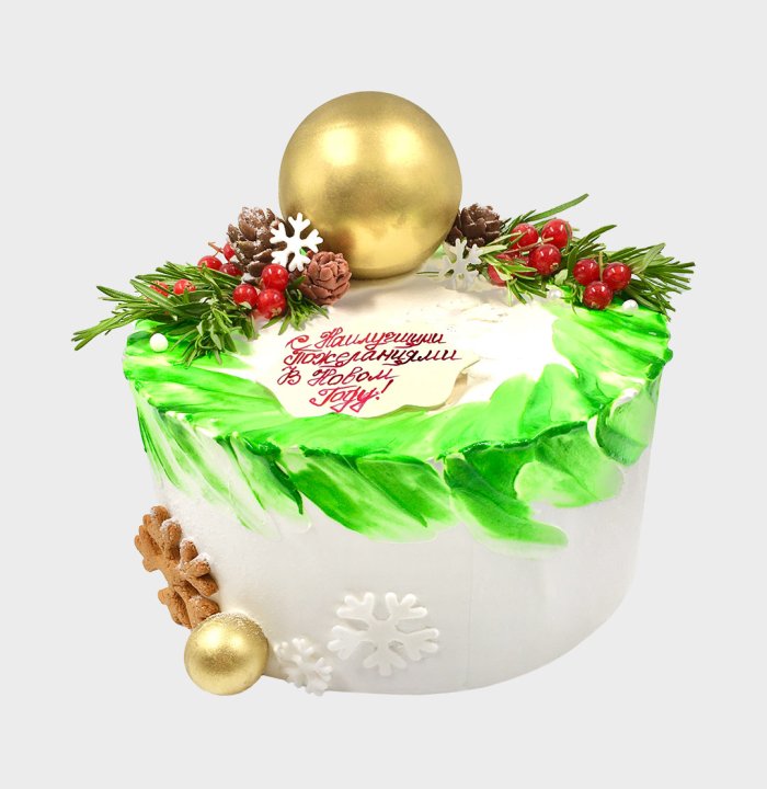 Новогодний торт
