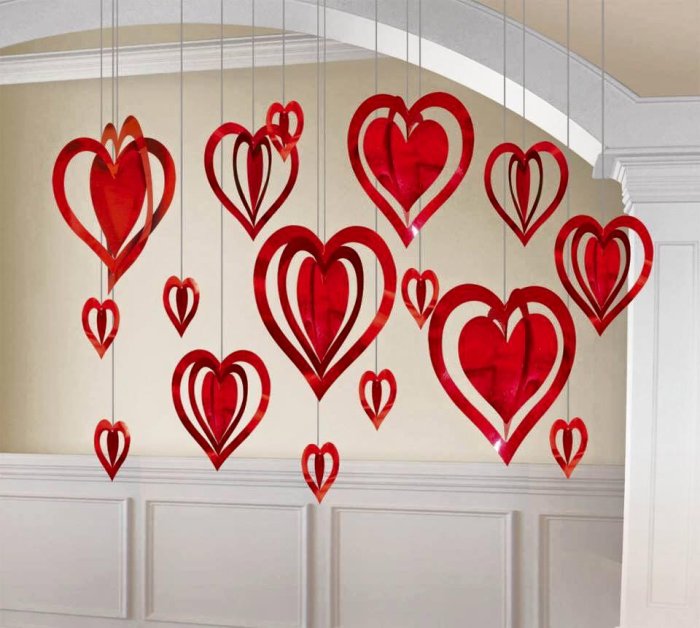 Сердечки декор