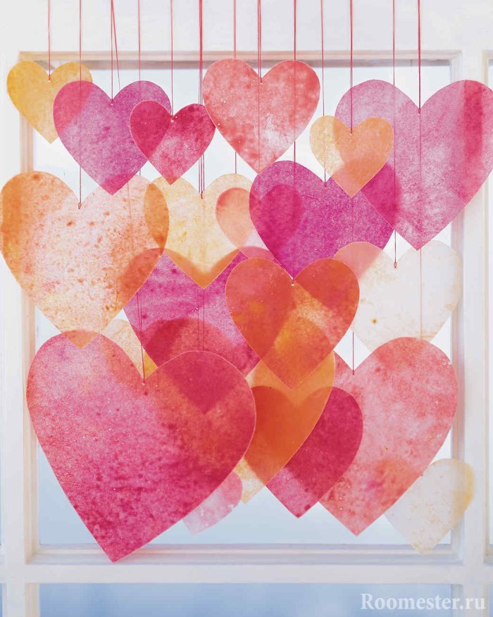 Украшения на день Святого Валентина