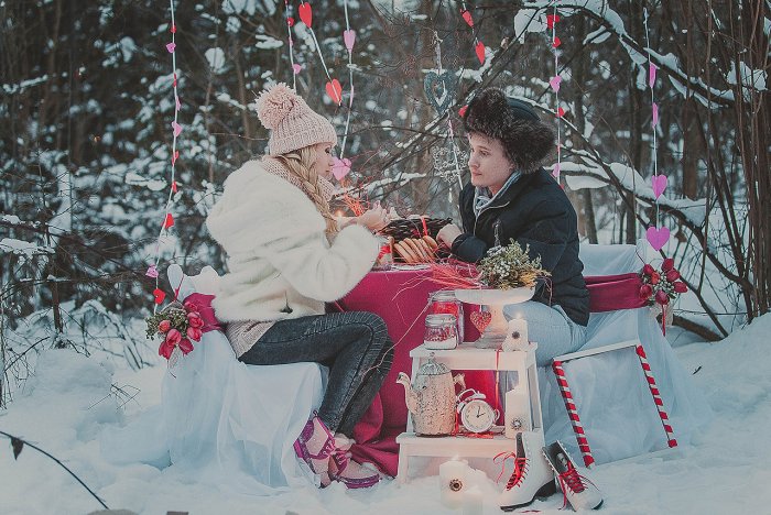 Аксессуары для зимней фотосессии