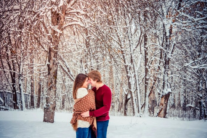 Зима любовь