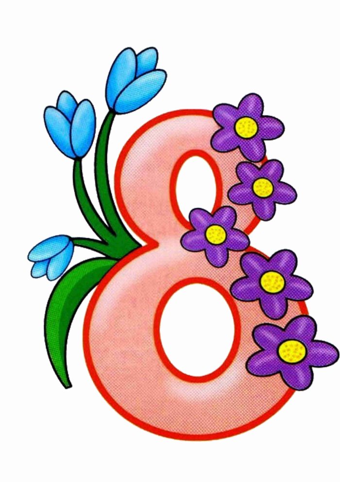 Рисунки на восьмое марта