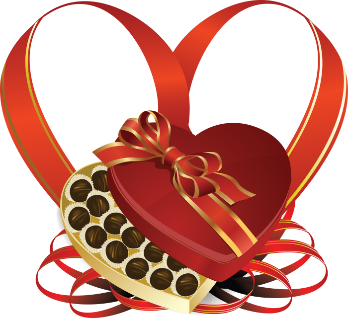 Символы дня влюбленных