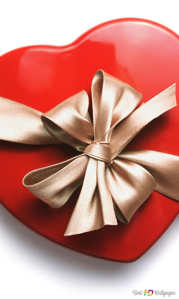 Сердце с бантом