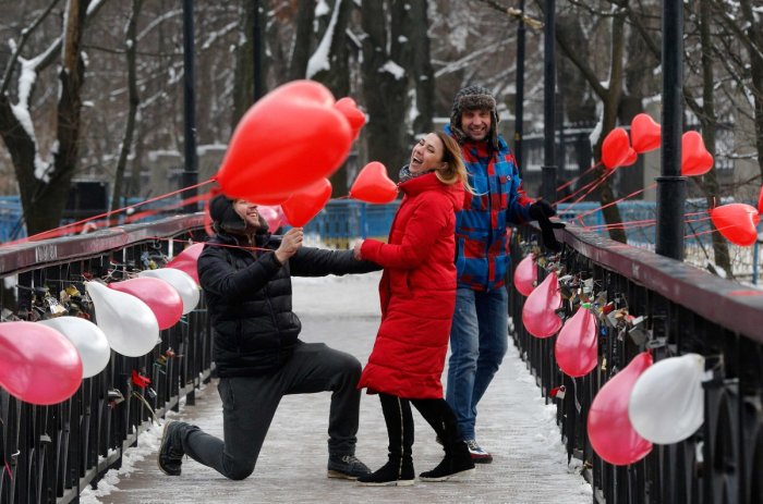 St Valentines Day открытка