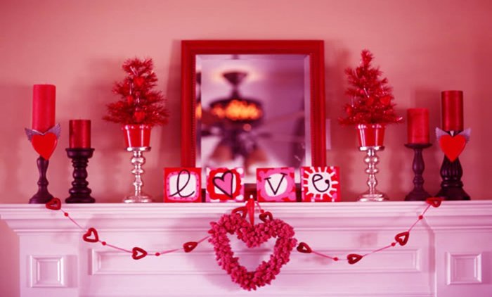Украшения на день Святого Валентина