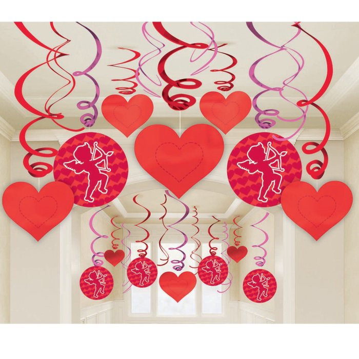 Украшение дома на день Святого Валентина