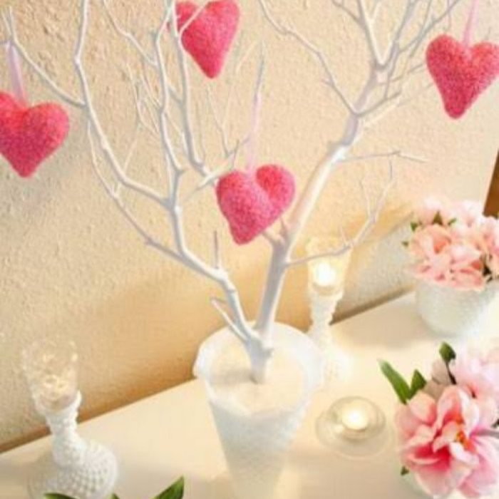 Украшение на день влюбленных