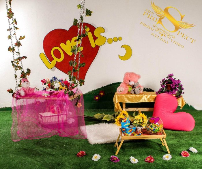 Интересные декорации для фотосессии