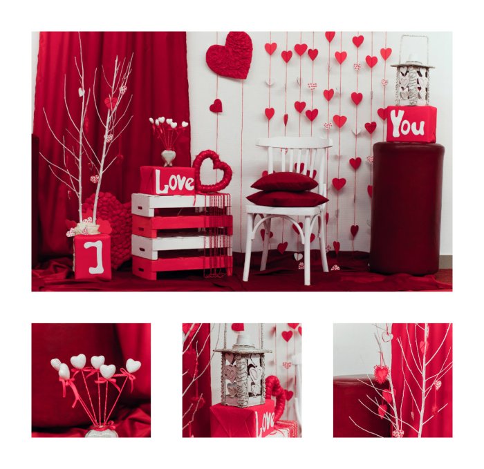 Фотозона на 14 февраля в ресторане