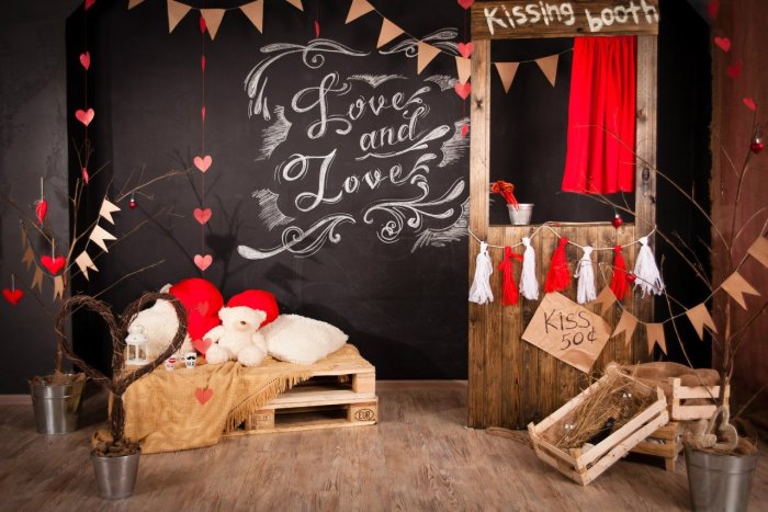 Стильные фотозоны для студии