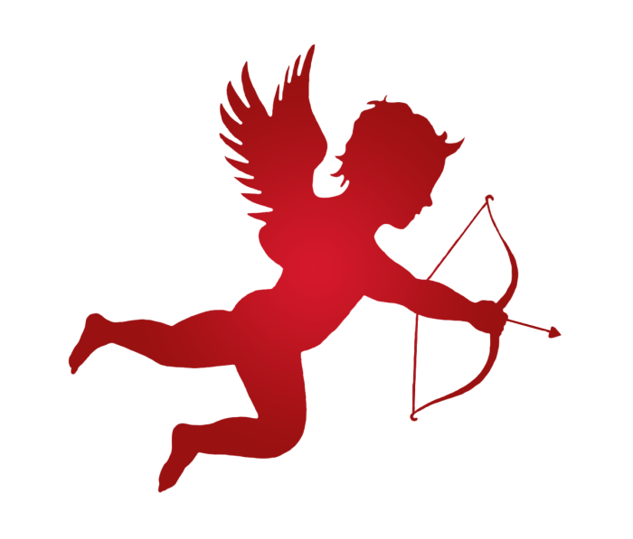 Купидон на прозрачном фоне