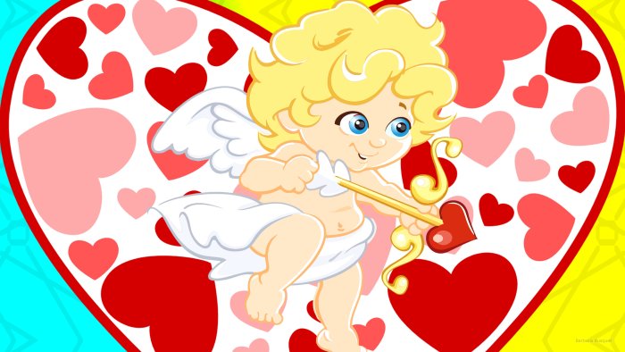 Влюбленный Купидон