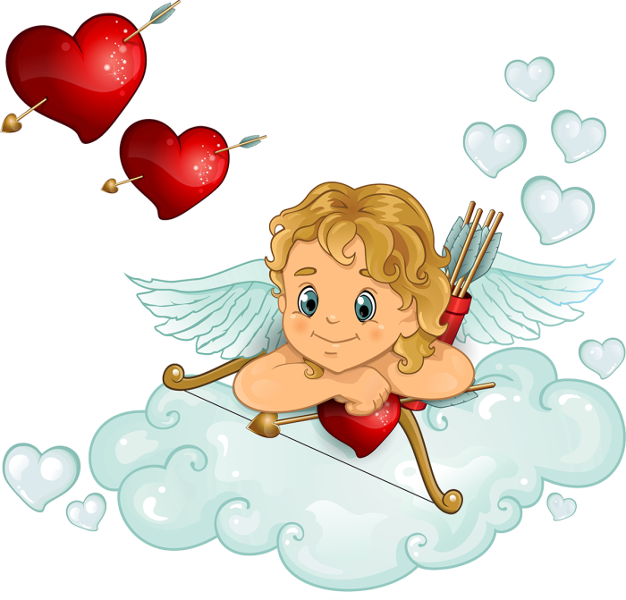 Ангелочек с сердечком