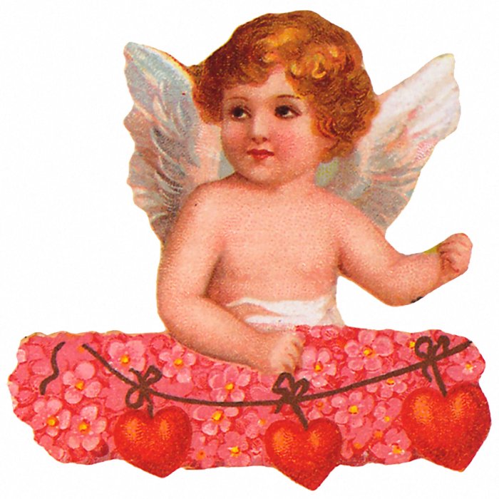 День Святого Валентина ангелочки