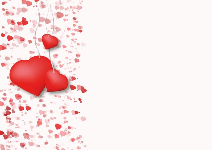 Фон для презентации сердечки