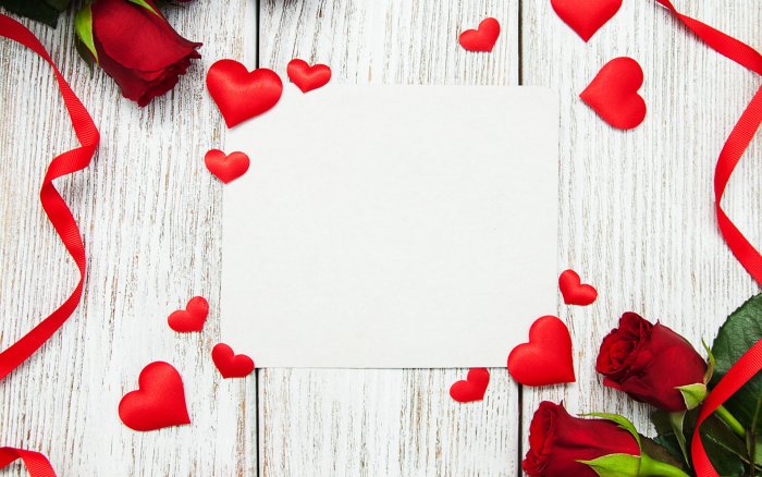 Романтичный фон для презентации