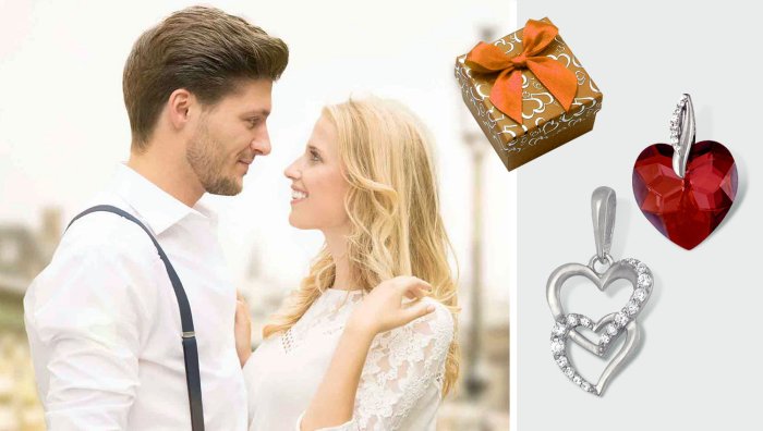 Мужчина дарит кольцо и цветы