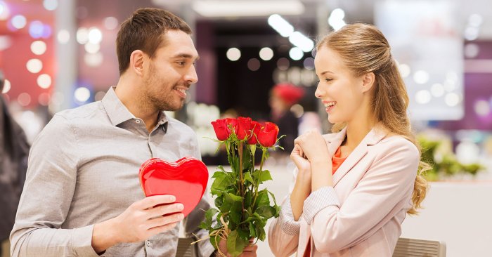 Дарим подарки на день влюбленных