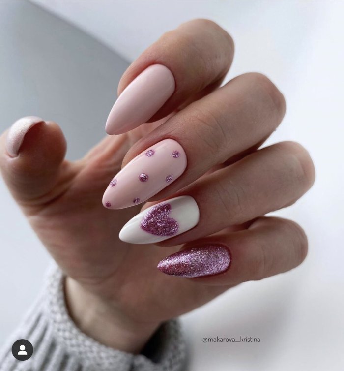 Маникюр на длинные ногти 2020