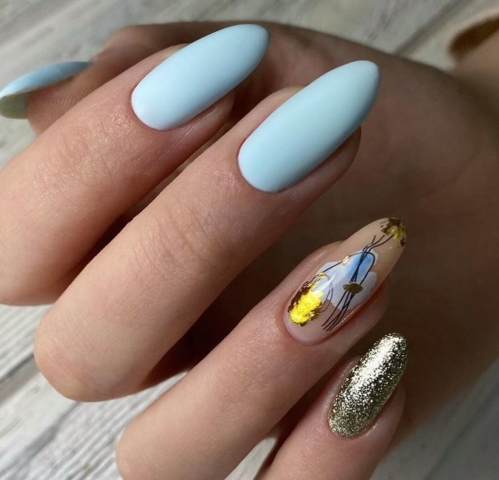 Маникюр нюд на короткие ногти 2021