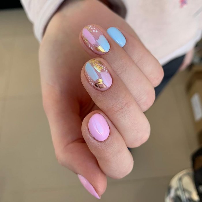 Дизайн ногтей 2021 Весна миндаль