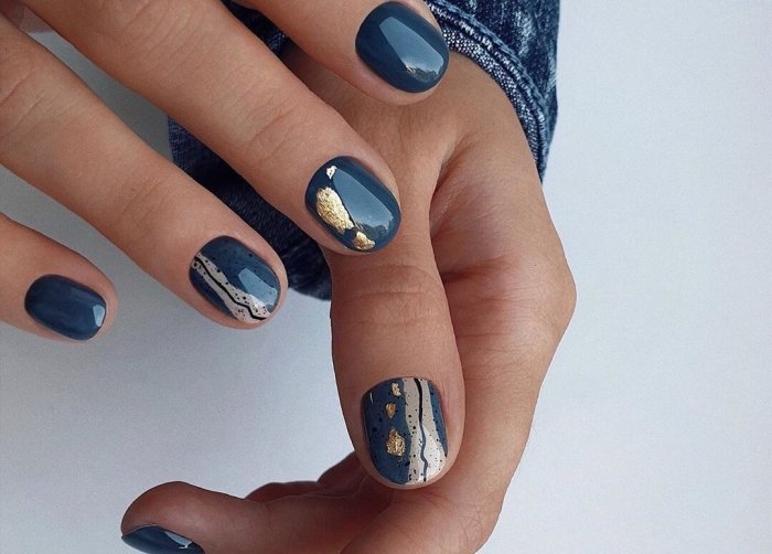 Маникюр на короткие ногти 2021 Весна