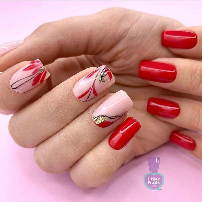 Маникюр на август 2021 модные