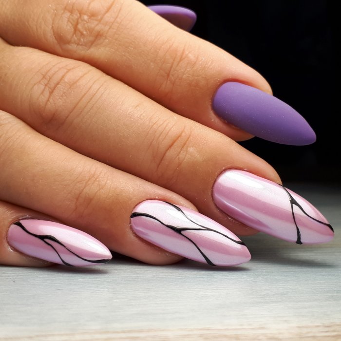 Маникюр зима