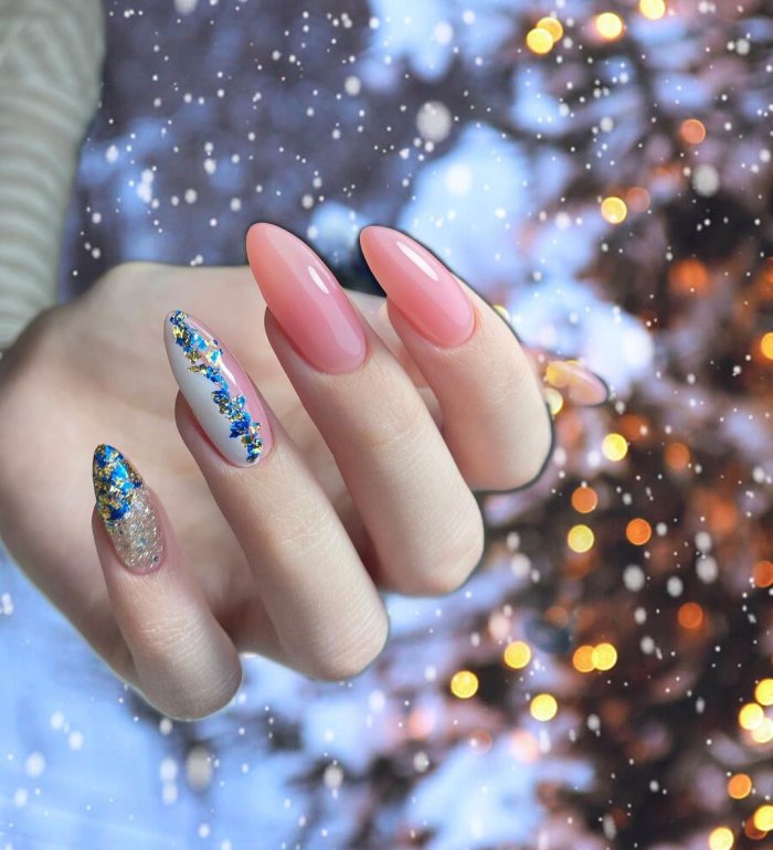 Модный маникюр омбре