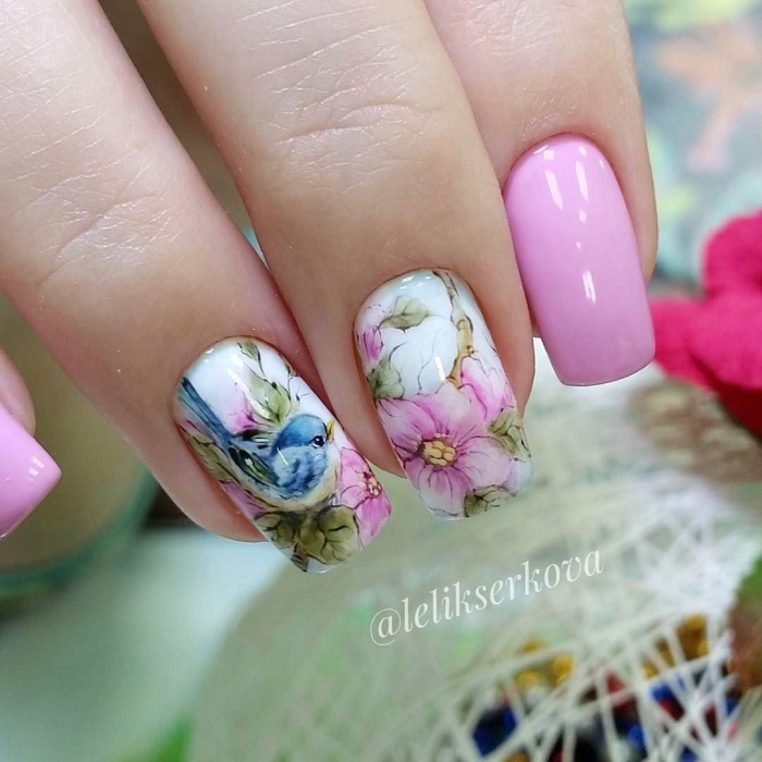 Акварельный маникюр