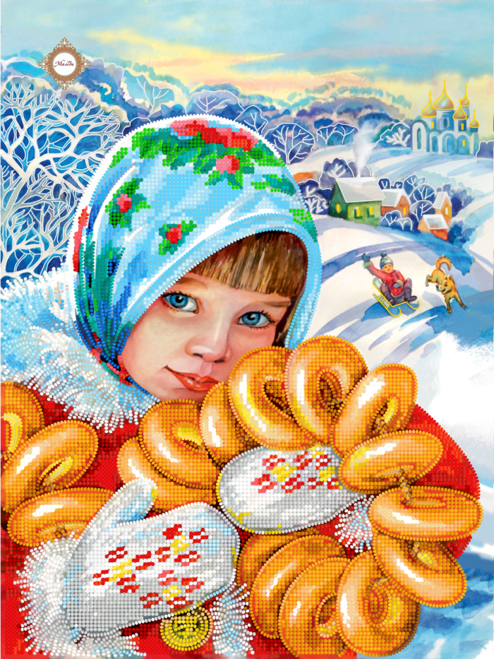 Девушка с баранками