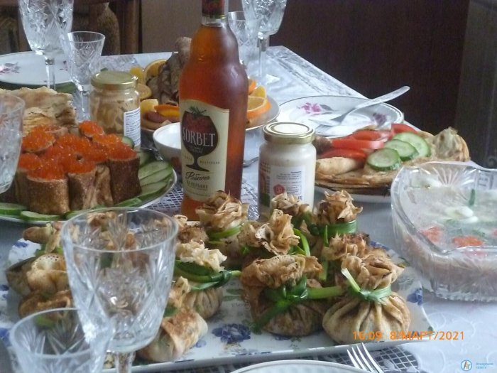 Масленица еда