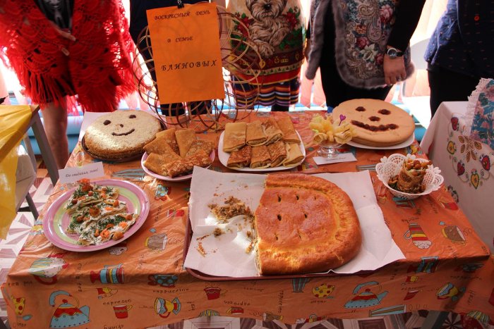 Конкурс блинов на Масленицу