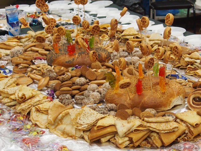 Стол на Масленицу