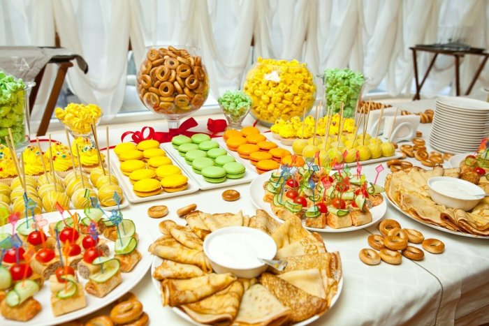 Праздничный стол на день рождения ребенка