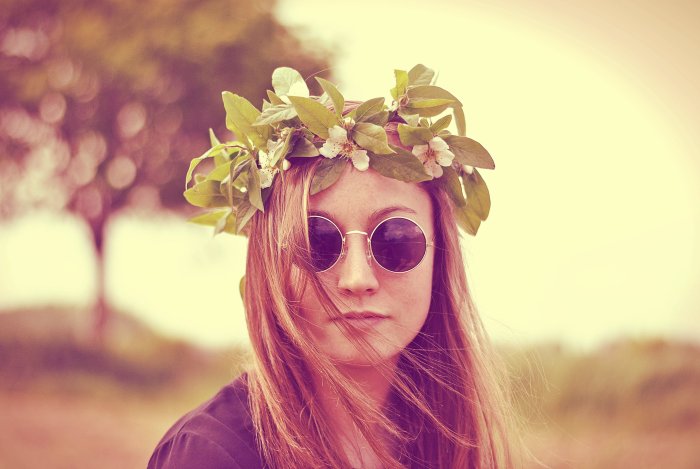 Свадебный венок в стиле бохо