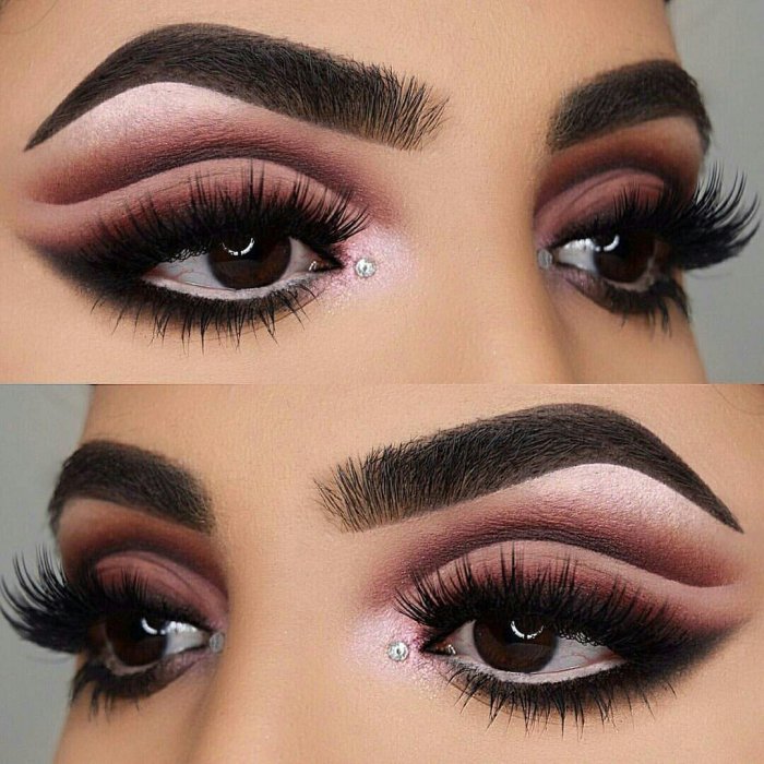 Елена Крыгина новогодний макияж 2020