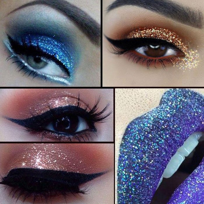 Макияж на новый год