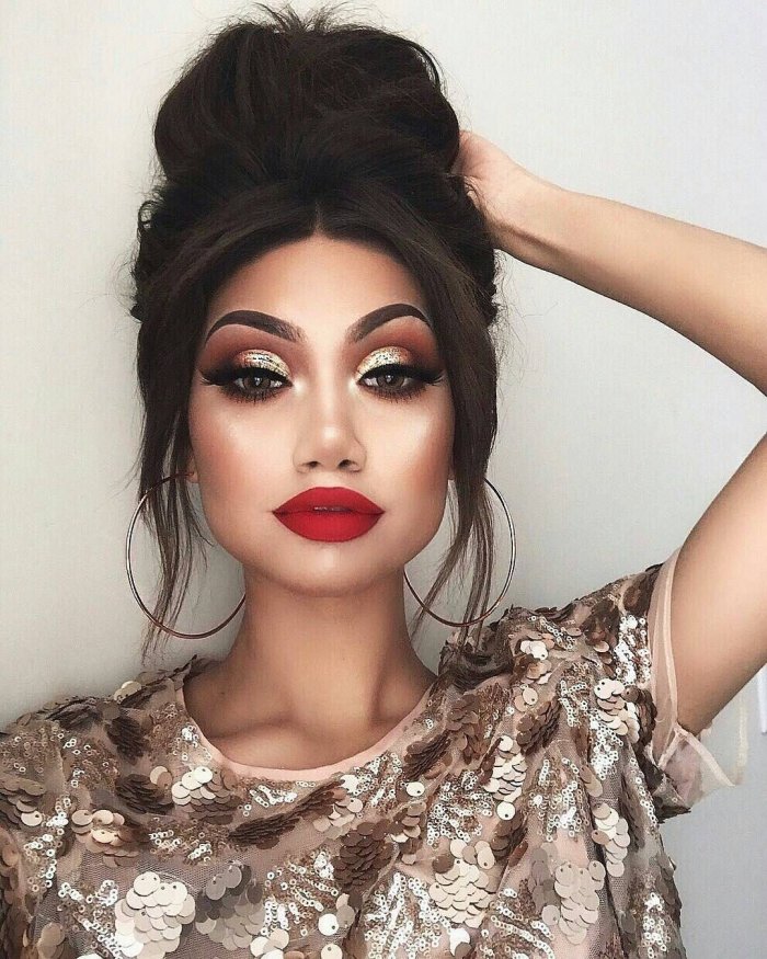 Зимний макияж